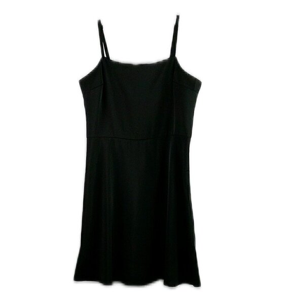 Studio 19 - Black Spaghetti Strapped A-Line Dress - Small - Picture 1 of 8